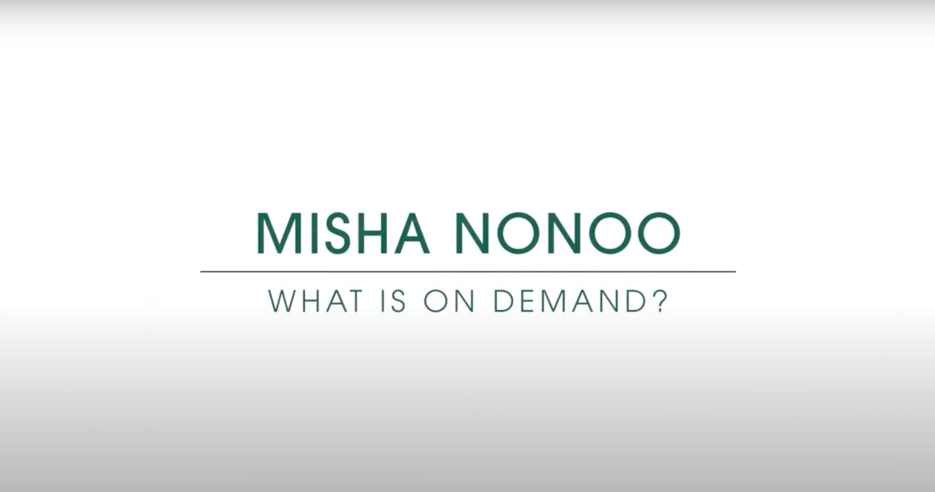 Misha Nonoo® Official Online Store